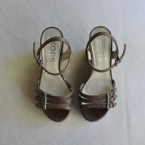 KORS Michael Kors Wedge Sandals - Picture 9 of 9